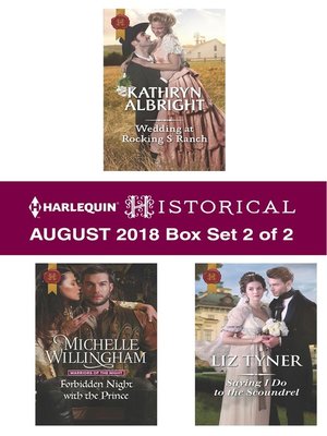 cover image of Harlequin Historical August 2018--Box Set 2 of 2